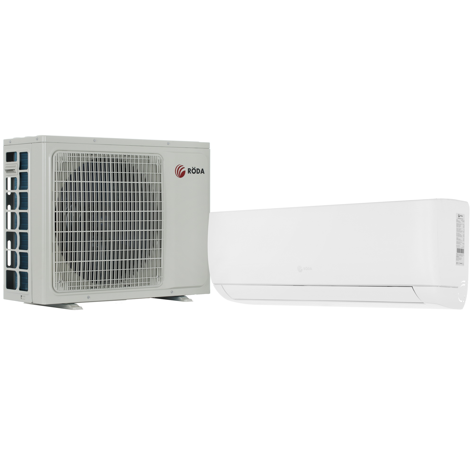 9077920 Кондиционер настенный сплит-система RODA RS-GR24RV/RU-GR24RV белый STDN-0137718