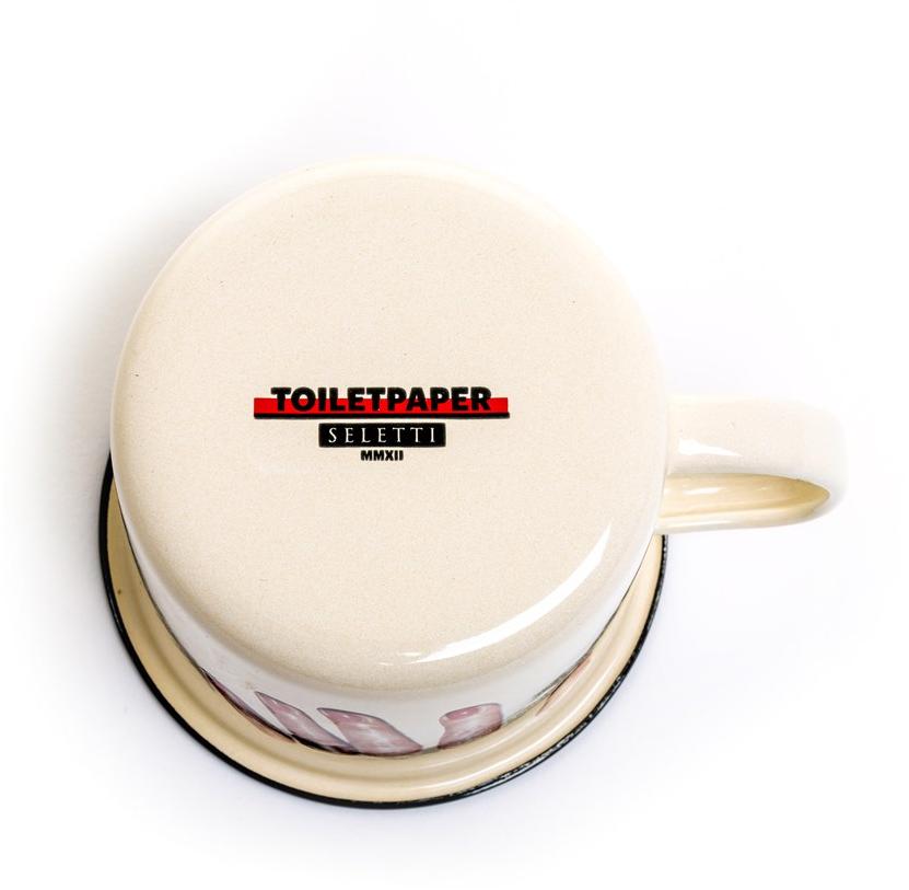Кружка из эмалированного металла Seletti wears toiletpaper Santreyd sun-id-1350201 - Вид №2