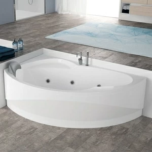 Ванна Hydromassage Novellini VOGUE с набортным смесителем и боковой панелью