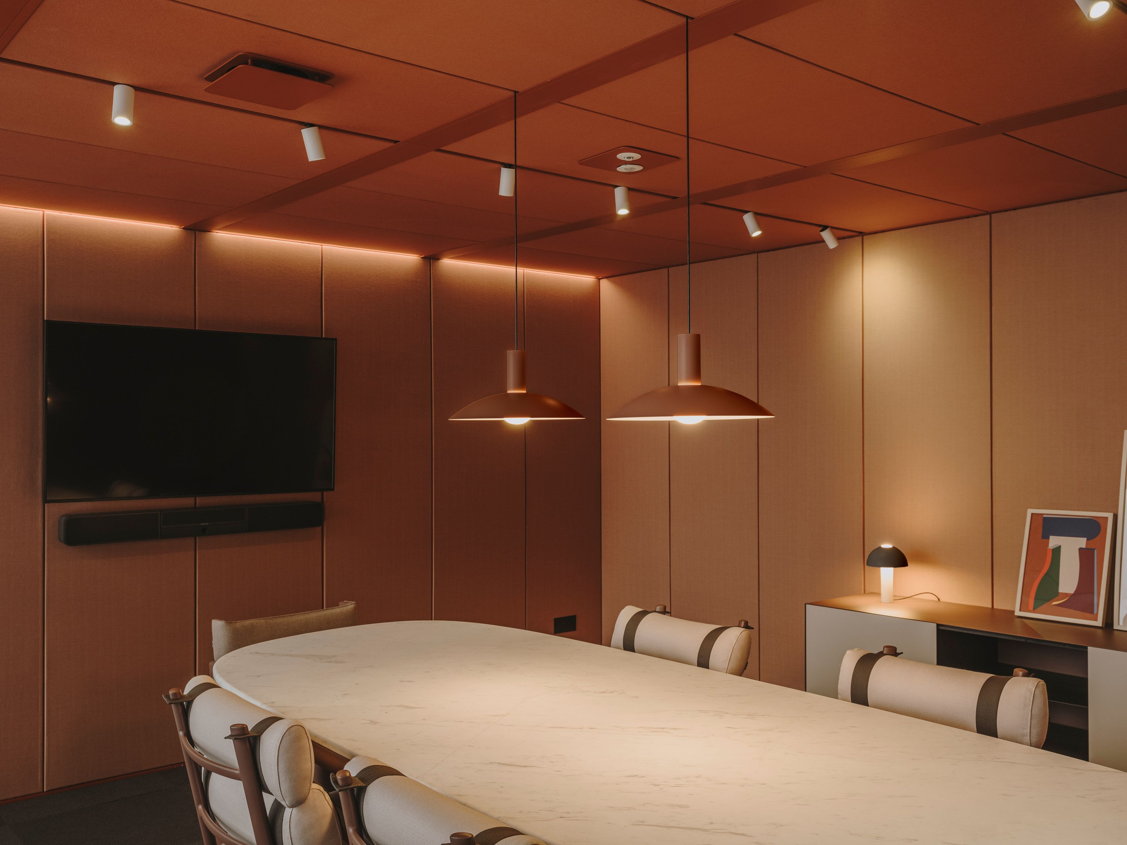 Акустическая офисная кабина со встроенным освещением Kettal Pavilion O ARCH-00103340 - Вид №31