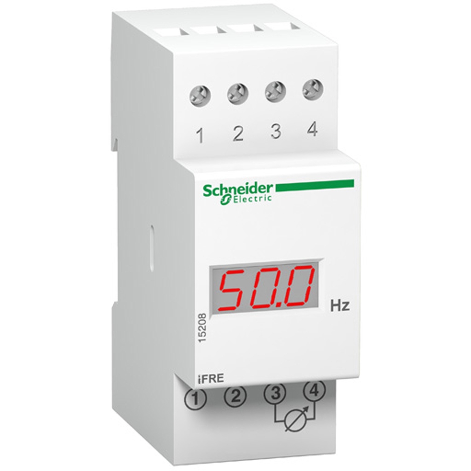 15208 ЧАСТОТОМЕР ЦИФРОВОЙ 20-100ГЦ НА DIN РЕЙКУ Schneider Electric Acti 9 