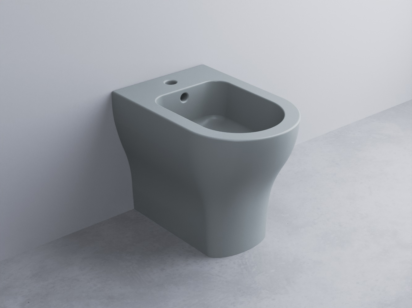 EJBI-BR Биде напольное с одним отверстием под смеситель Enjoy 53 cielo Enjoy + Amedeo Ceramica Cielo