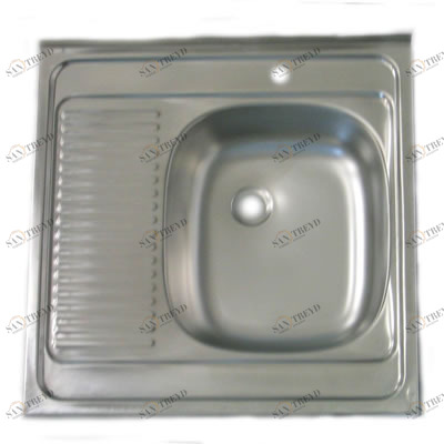 126117 Мойка кухонная квадратная Сантекс 