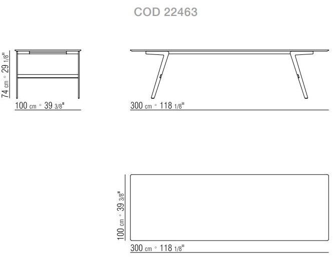 Flexform Прямоугольный обеденный стол из мрамора Soffio sun-id-1356897 - Вид №6