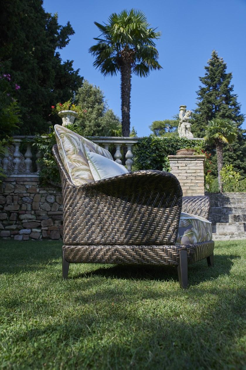 Samuele Mazza Outdoor Садовое кресло из ткани с подлокотниками Aralia sun-id-1438251 - Вид №3