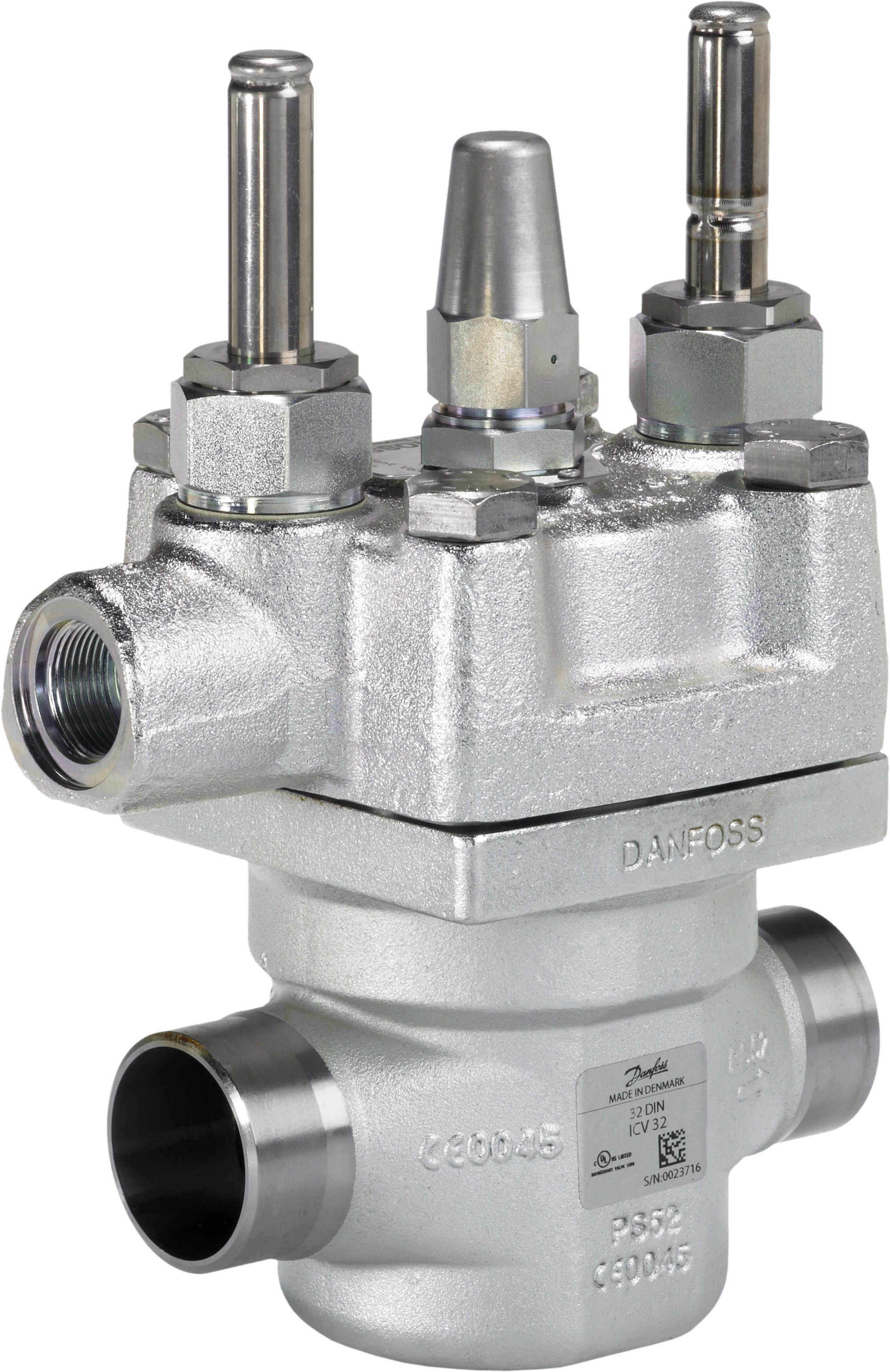 Danfoss ICLX — двухступенчатые клапаны ICLX 65 (D 80) Клапан соленоидный 027H8040  - Вид №5