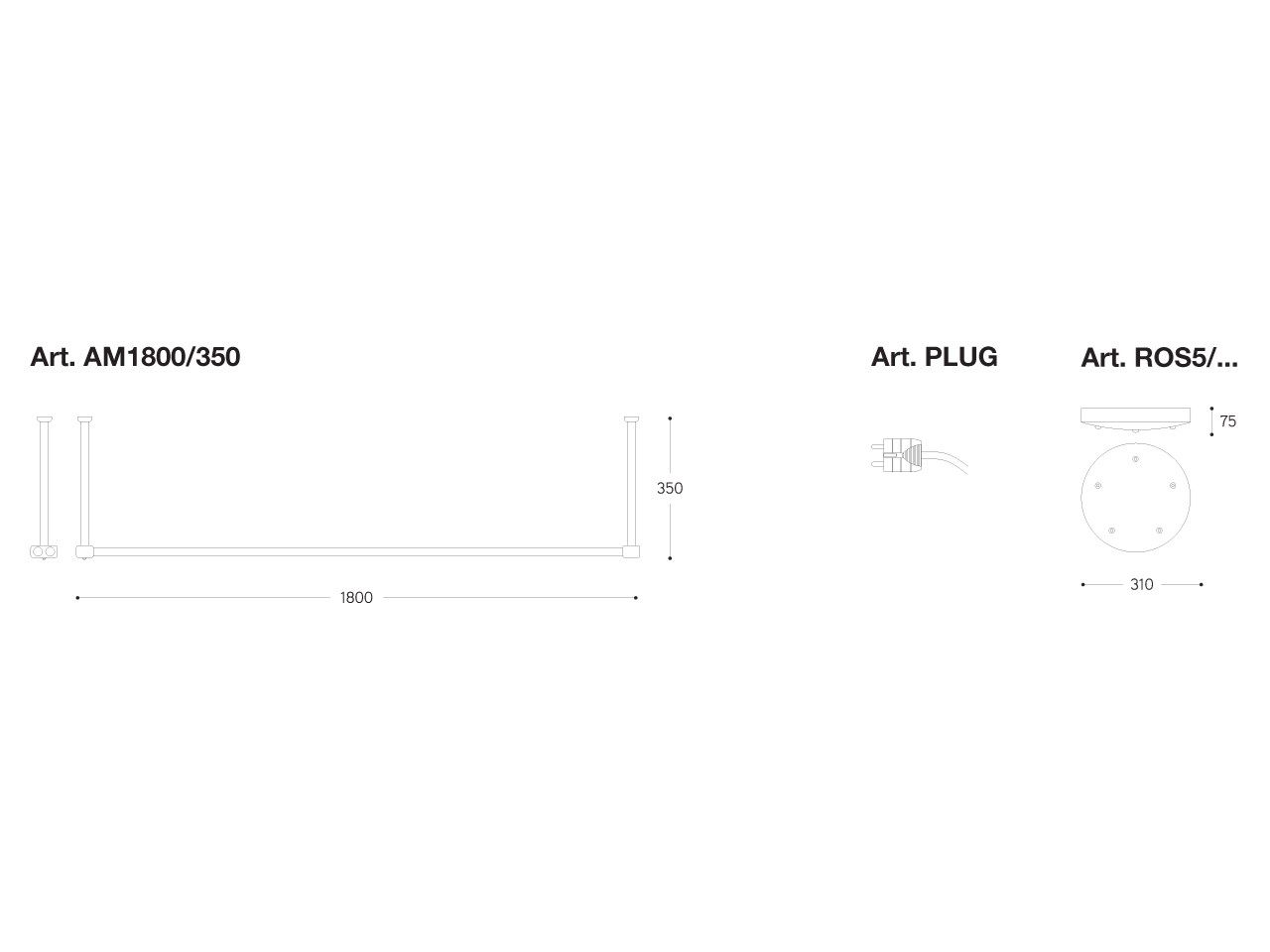 Керамический подвесной светильник Aldo Bernardi Fate ARCH-00103554 - Вид №4