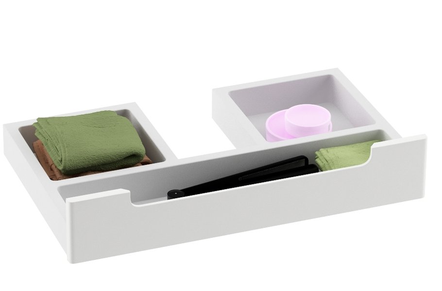 Тумба под умывальник SD-1300 CLASSIC белая/белая Ravak X000000422 - Вид №5