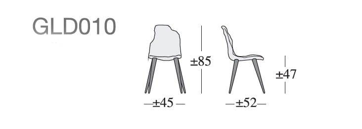 Стул Edra для интерьера ARCH-00042545 - Вид №7