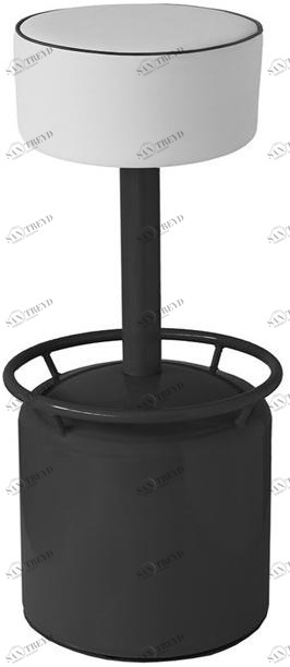 Vela Arredamenti Табурет из железа со встроенной подушкой Botero sun-id-1444379