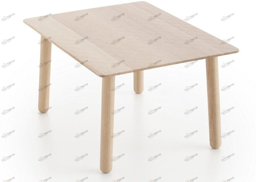 GAN Прямоугольный деревянный журнальный столик в современном стиле для гостиной Silaï sun-id-1512667