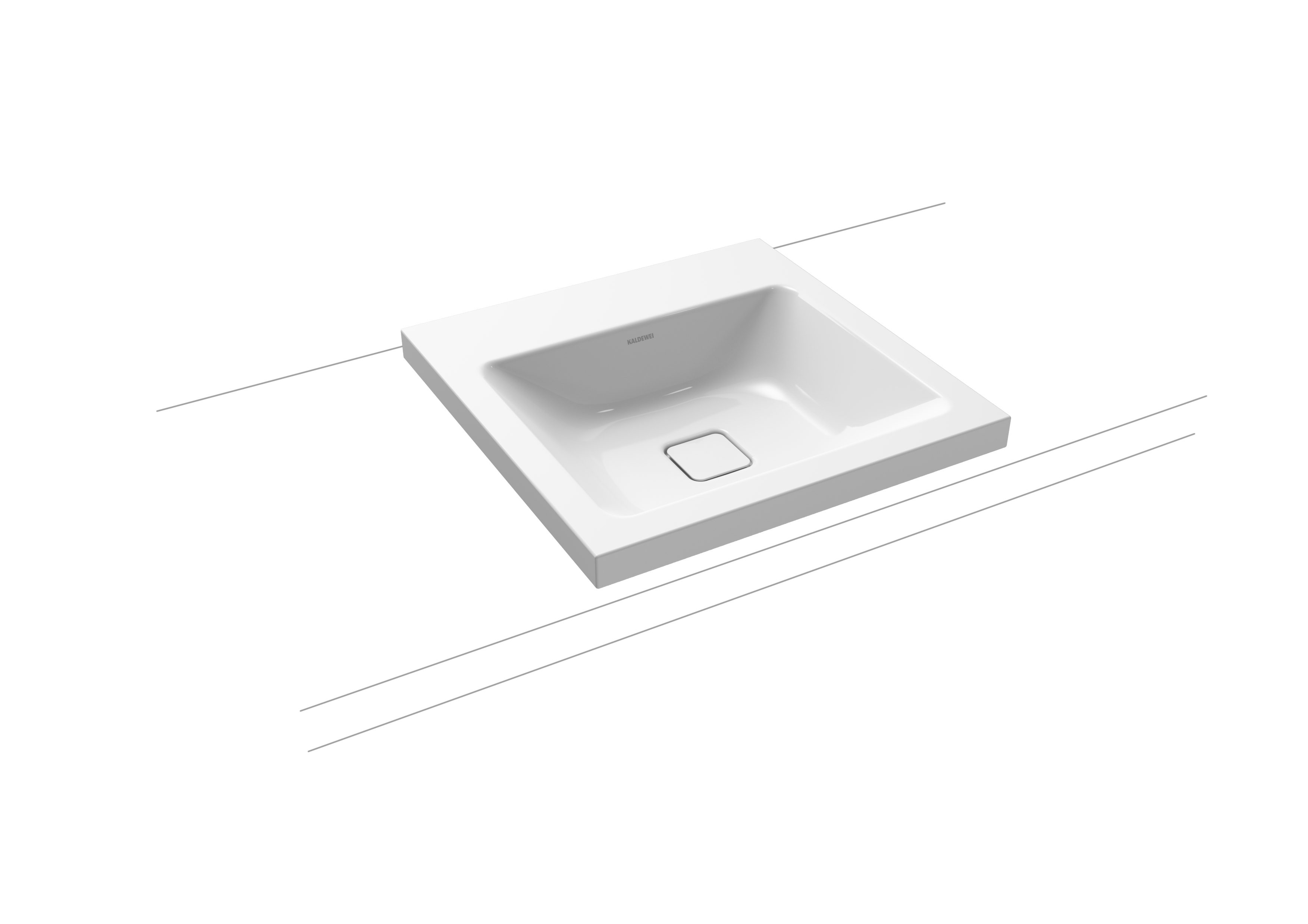 Умывальник KALDEWEI Сталь эмалированная 3083 24 багамский бежевый 3083308324  - Вид №1