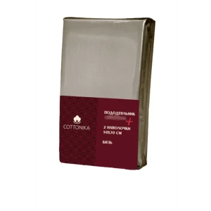 Комплект постельного белья Cottonika Виташ двуспальный бязь коричневый