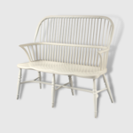 P600 Скамья Windsor Stickback Settle Bench ijlbrown  - Вид №5