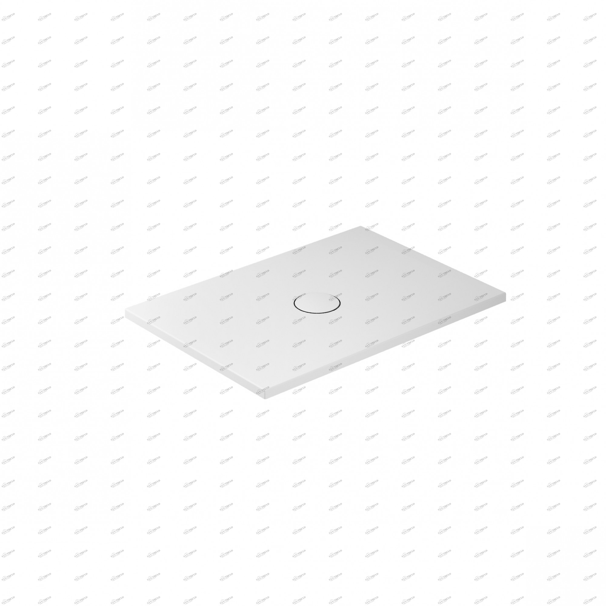 Поддон керамический 100x70 Белый  1041MT GALASSIA Shower Trays