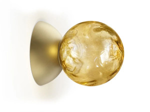 Потолочный светильник / Настенный светильник из дутого стекла