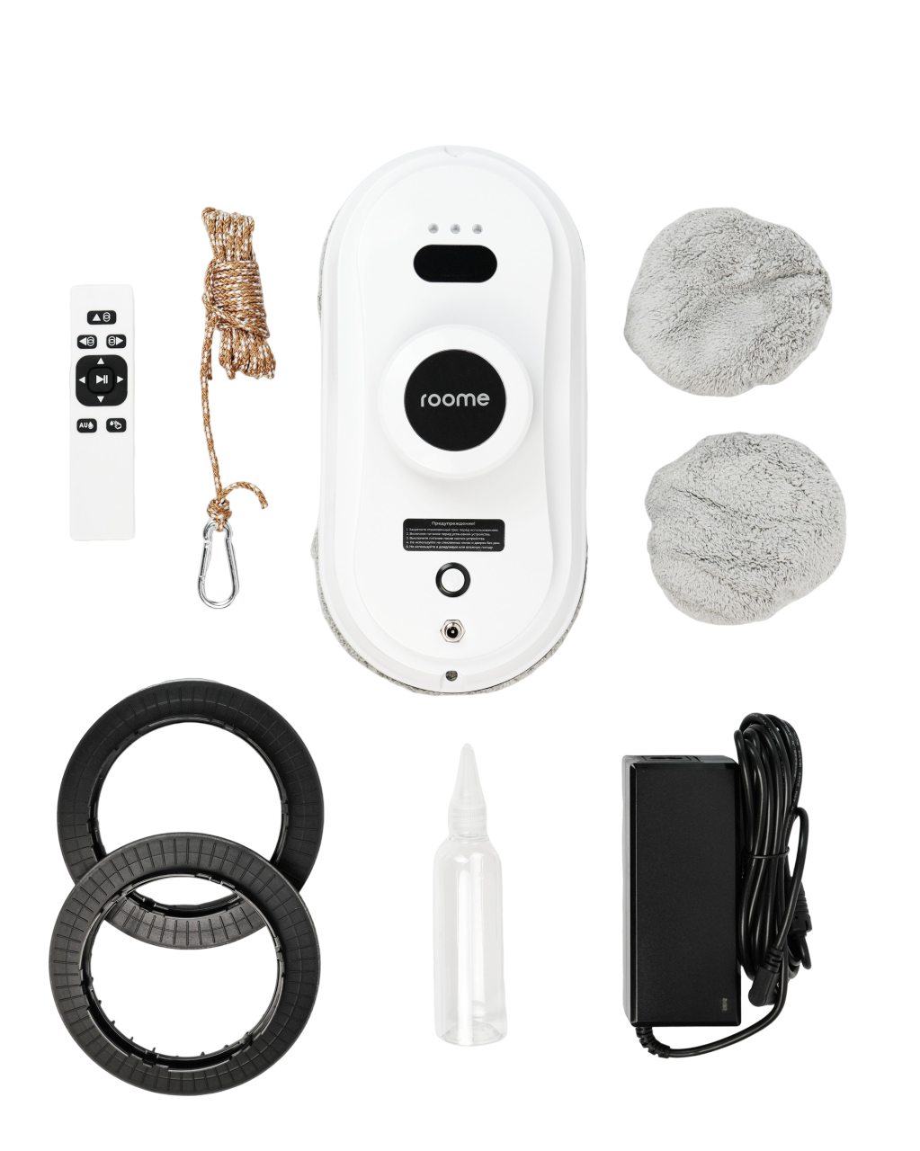 5493304 Робот-мойщик окон Roome W-08 белый STDN-0145622 - Вид №8