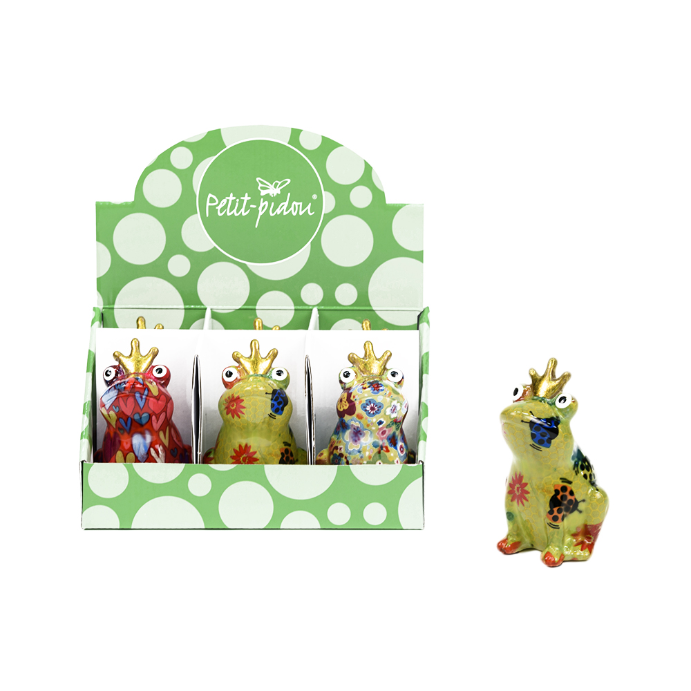 148-00247 Копилка МИНИ "Царевна Лягушка" 9 х 8.5 х 14 см в ассортименте POMME-PIDOU 