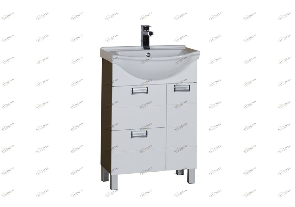 Тумба под раковину Aquanet Сити 60 венге sun-id-276096