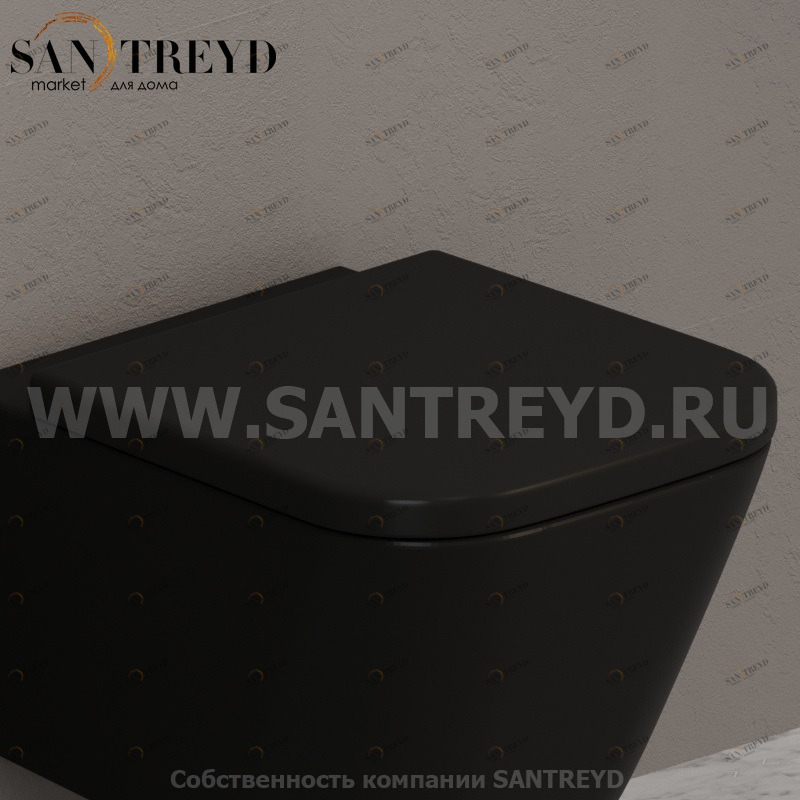 ST024AR Крышка сиденье для унитаза Ceramica Globo STONE