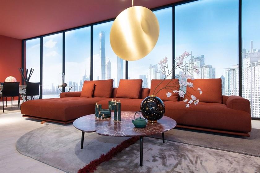 Zanotta Низкий мраморный журнальный столик  682  - Вид №3