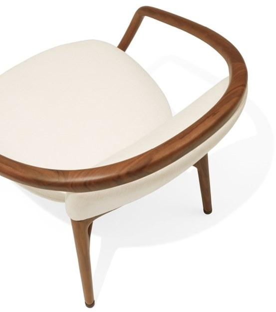 Giorgetti Кресло с обивкой из ткани с подлокотниками  53440  - Вид №2