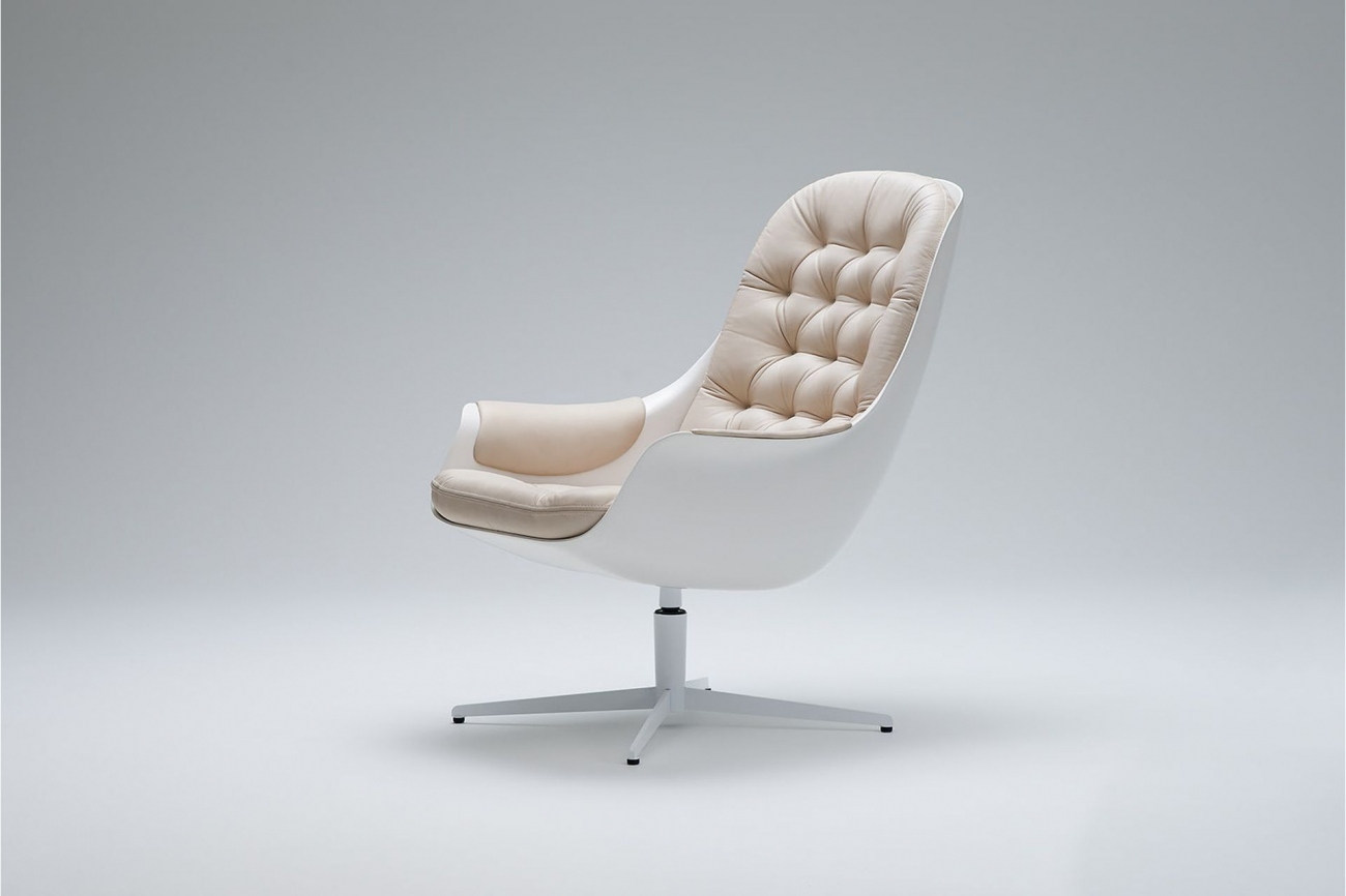 Кресло BLACKBIRD молочное SITS BLACKBIRD 191897 Молочный  - Вид №1