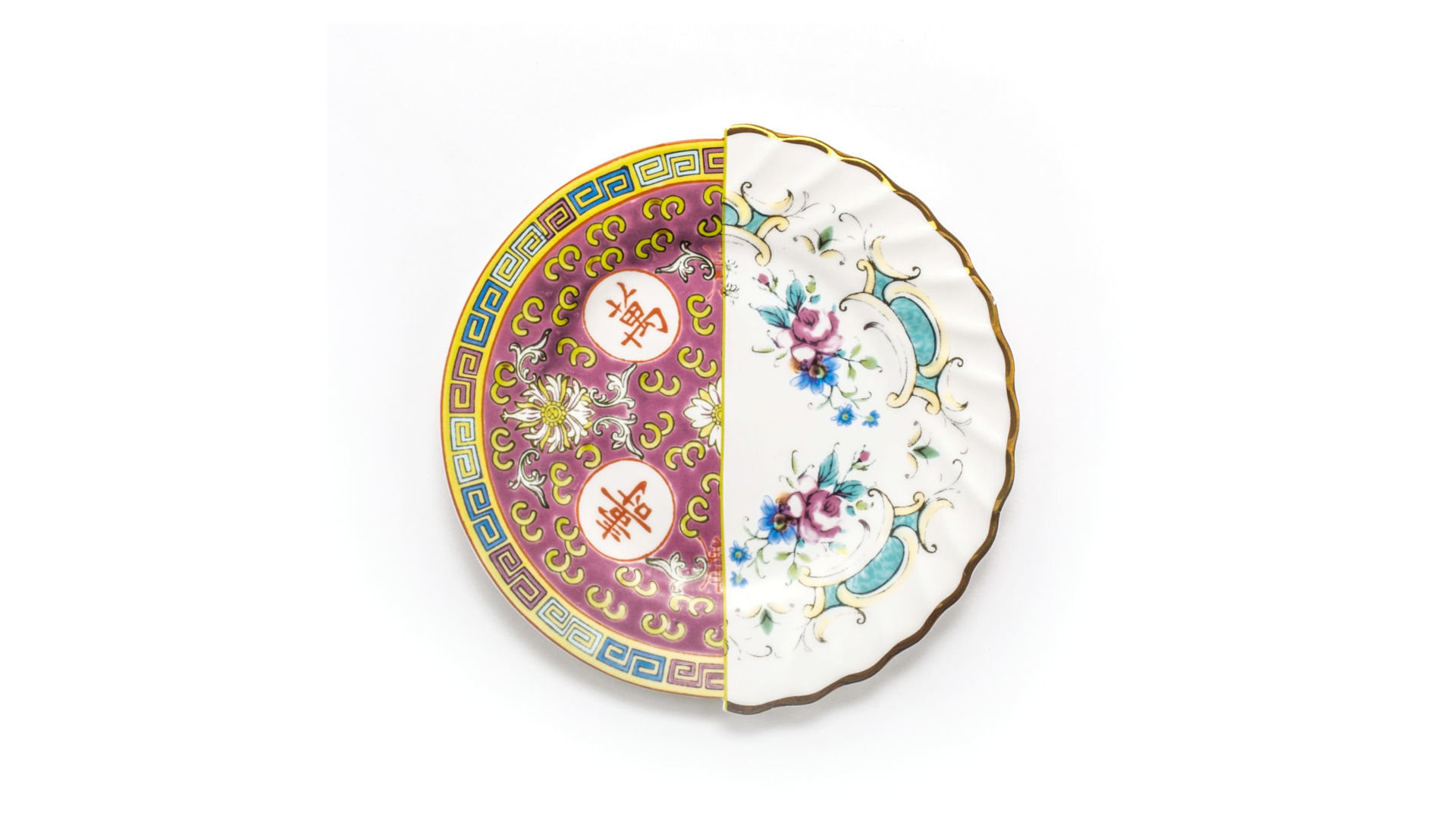 10671853 Seletti Сервиз чайный Тет-а-тет Seletti Гибрид на 2 персоны 7 предметов Фарфор  - Вид №6