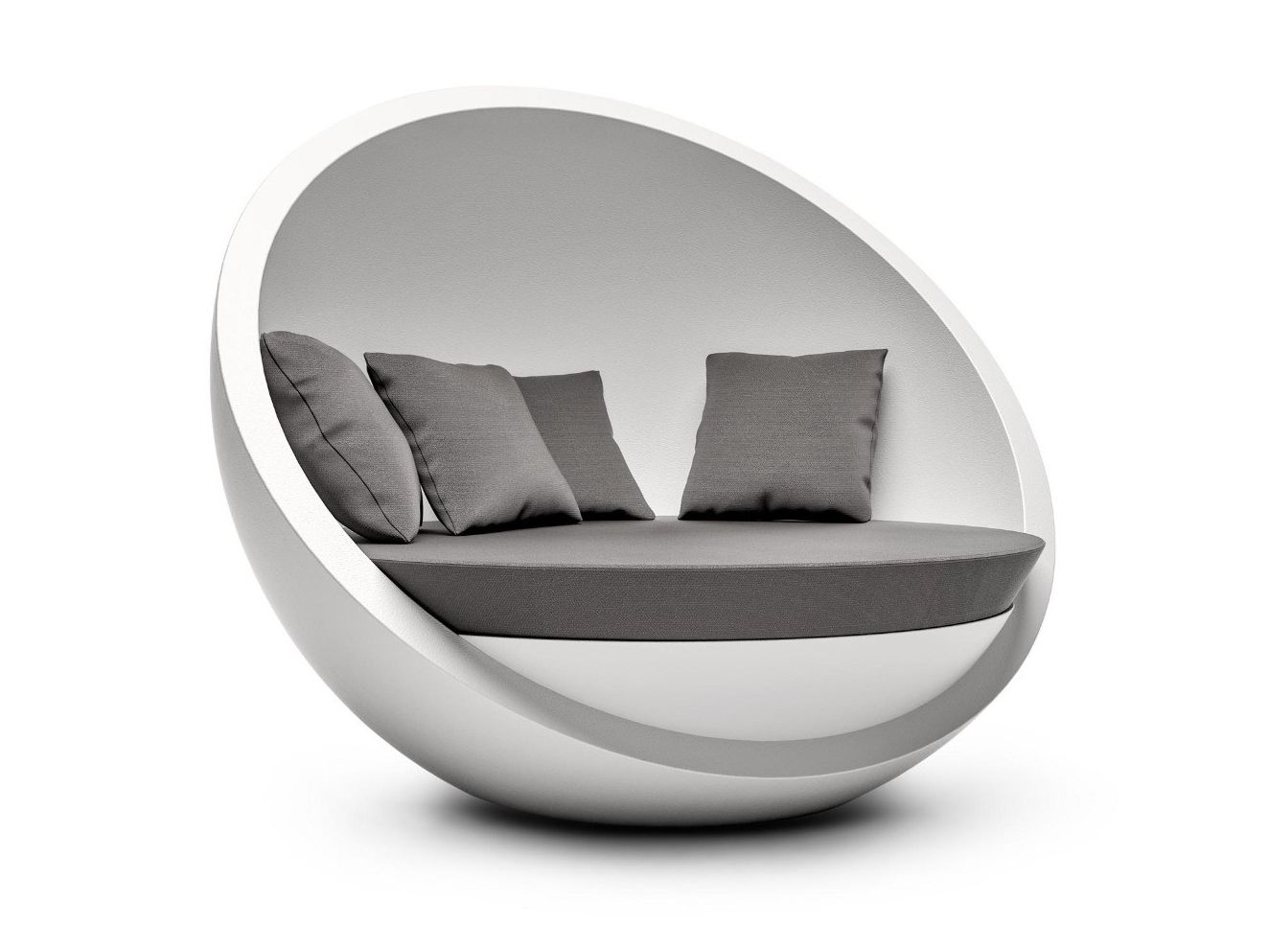 Круглая Садовая кровать из стекловолокна GANSK Бола ARCH-00000488