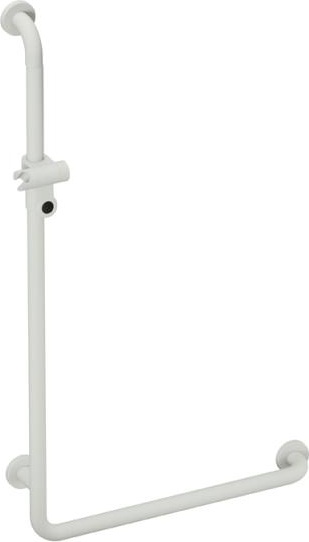 801.33B2S Угловая ручка с держателем для душа, нестандартная длина HEWI Edition matt | Polyamid  - Вид №2