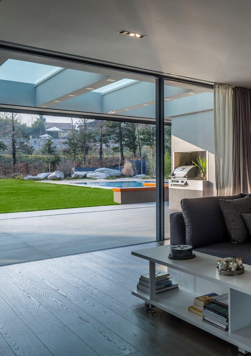 Agostinigroup Алюминиевая раздвижная дверь с термическим разделением Minimal frames sun-id-1376307 - Вид №3