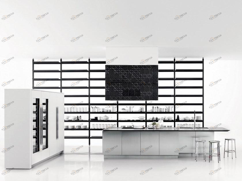 Boffi Конфигурация острова Corian® sun-id-1452062