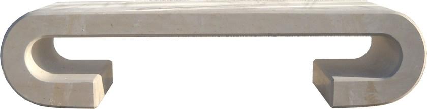 Manufatti Viscio Скамейка из абрикенового камня без спинки  Cp03  - Вид №3