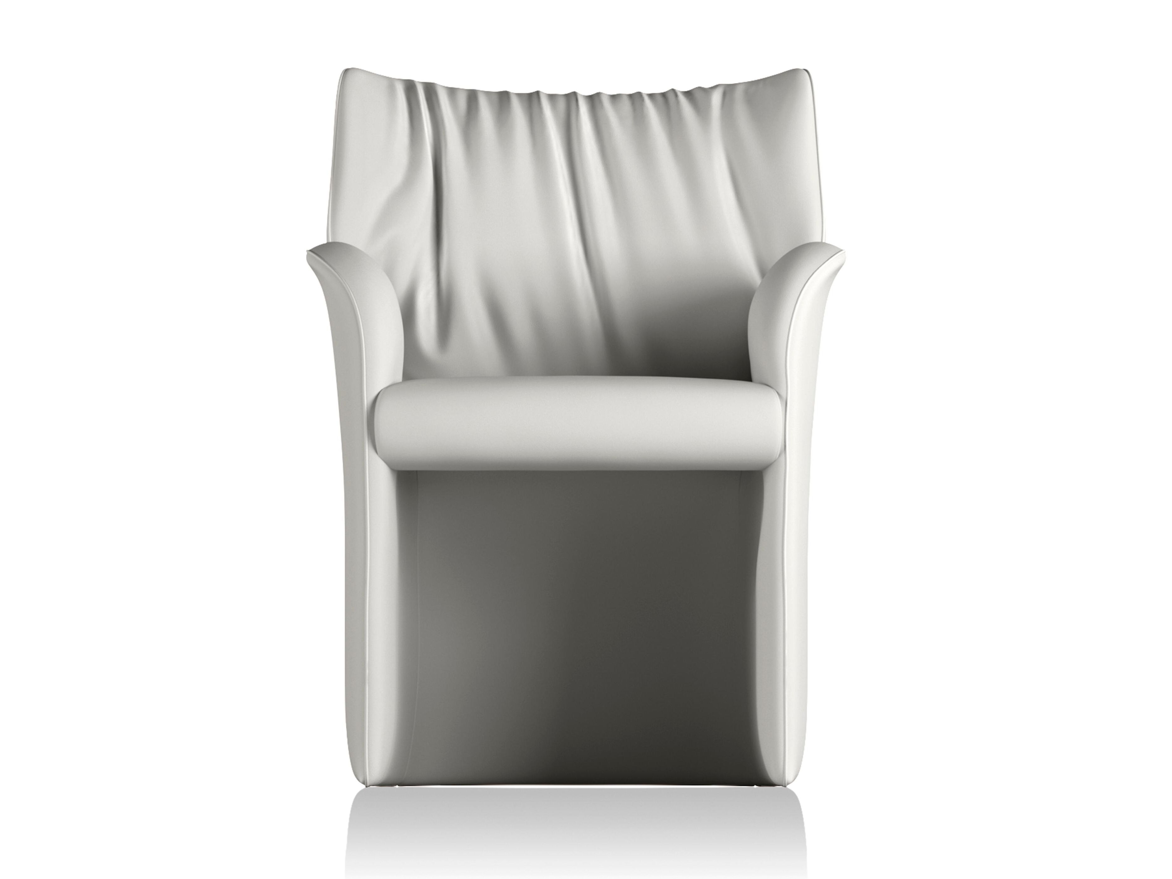 Кожаное кресло с подлокотниками Natuzzi Italia пышные ARCH-00000036