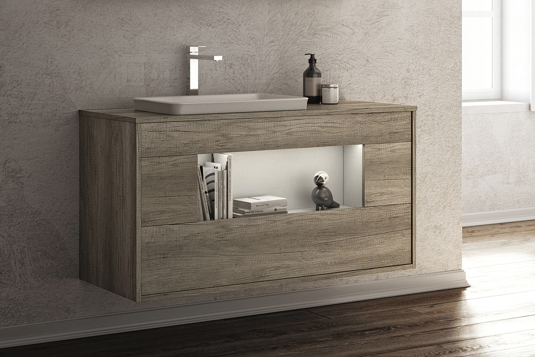 Lume 05 Mastella  Lume  Комплект мебели для ванной  - Вид №2