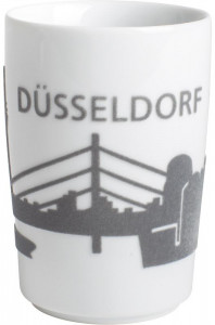 394605A26515C Пять чувств макси-чашки 0,35 л сенсорный! Дюссельдорф горизонт серый Kahla-porzellan