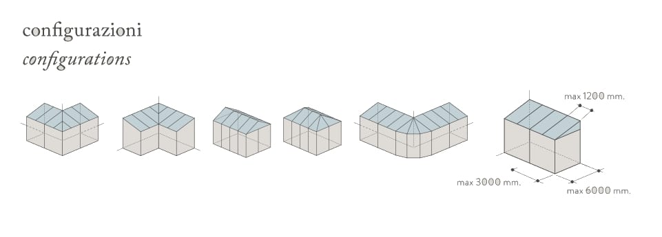 Навесная кровля с фиксированной крышей с термическим сдвигом Protezioni ARCH-00146920 - Вид №3
