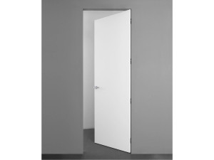 Деревянные стены заподлицо двери