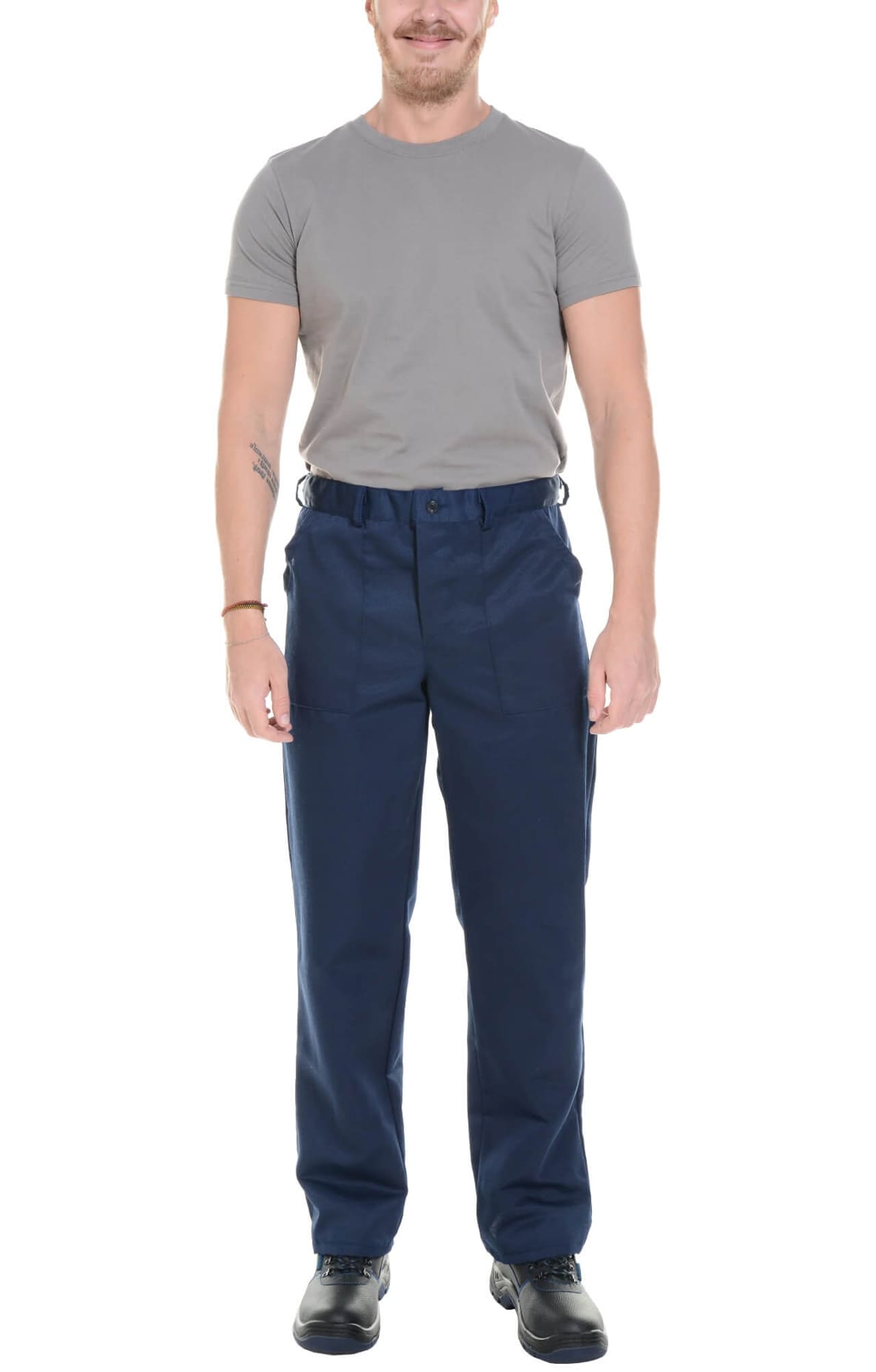 63022 Костюм Строителя темно-синий василек  Летняя спецодежда  размер 44-46/170-176  - Вид №8