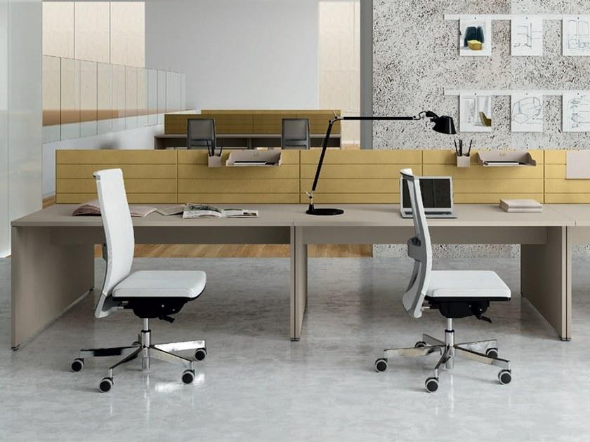 Las Mobili Модульный прямоугольный стол Oxi sun-id-1498445 - Вид №1