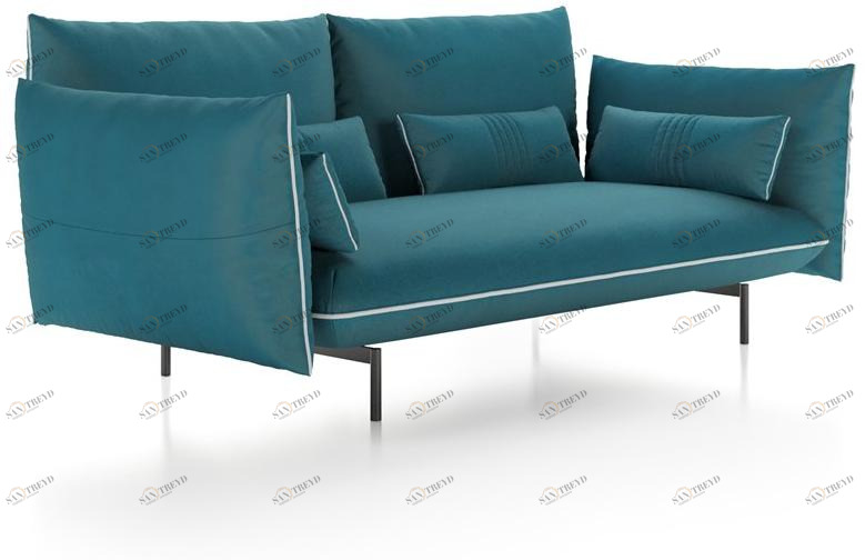 Liu Jo Living Collection 3-х местный тканевый диван Urban fan sun-id-1483120