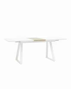Обеденный стол раздвижной белый 160-200 см "Детройт" STOOL GROUP  00-3946084 Белый