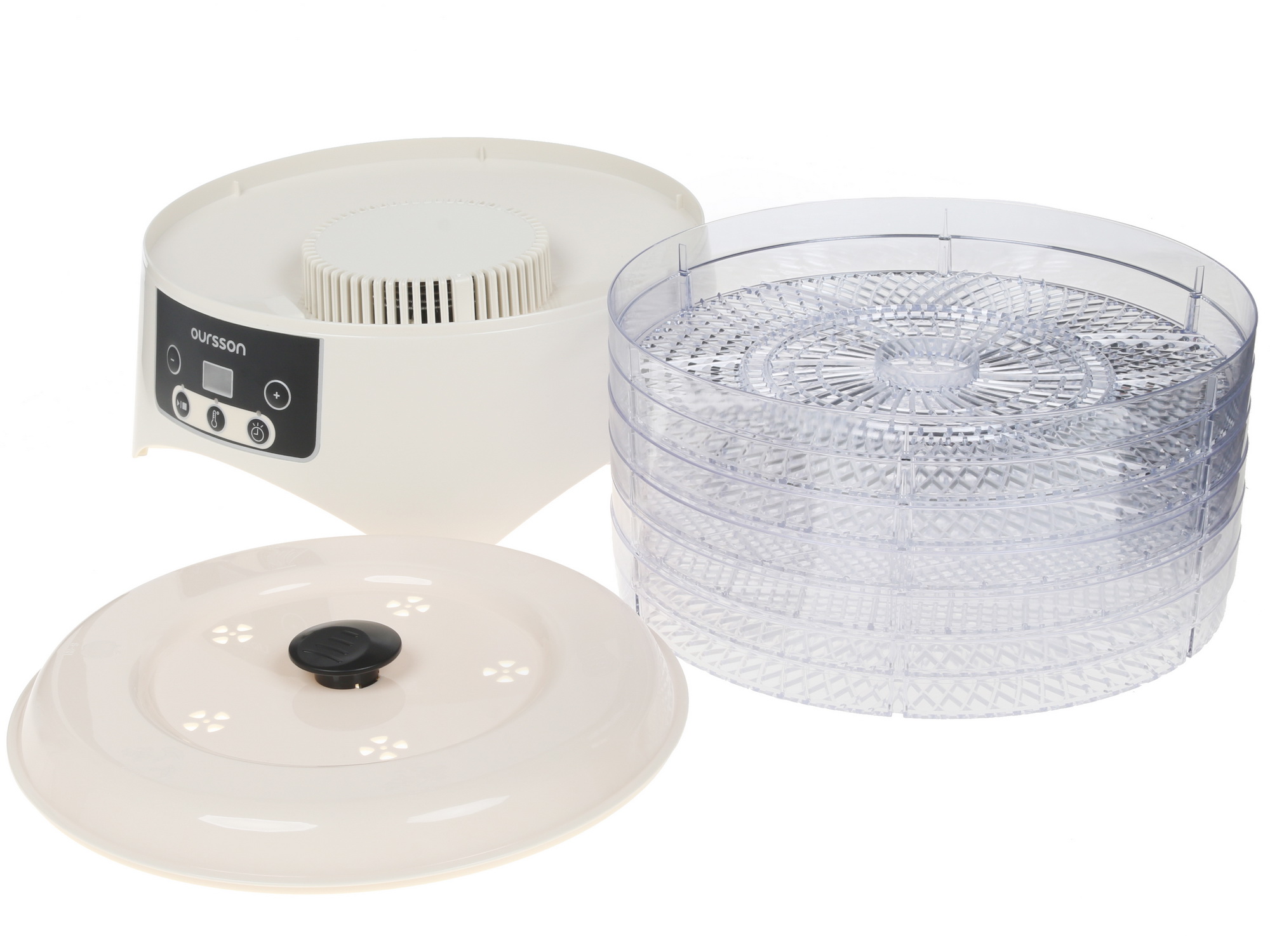 1194181 Сушилка для овощей и фруктов Oursson DH2300D/IV бежевый STDN-0123274 - Вид №6