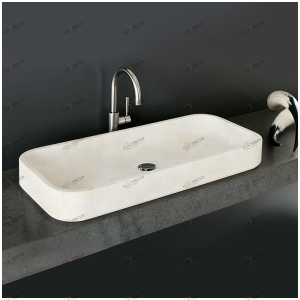 R4912 Накладная раковина на столешницу  овальная Neutra Design 