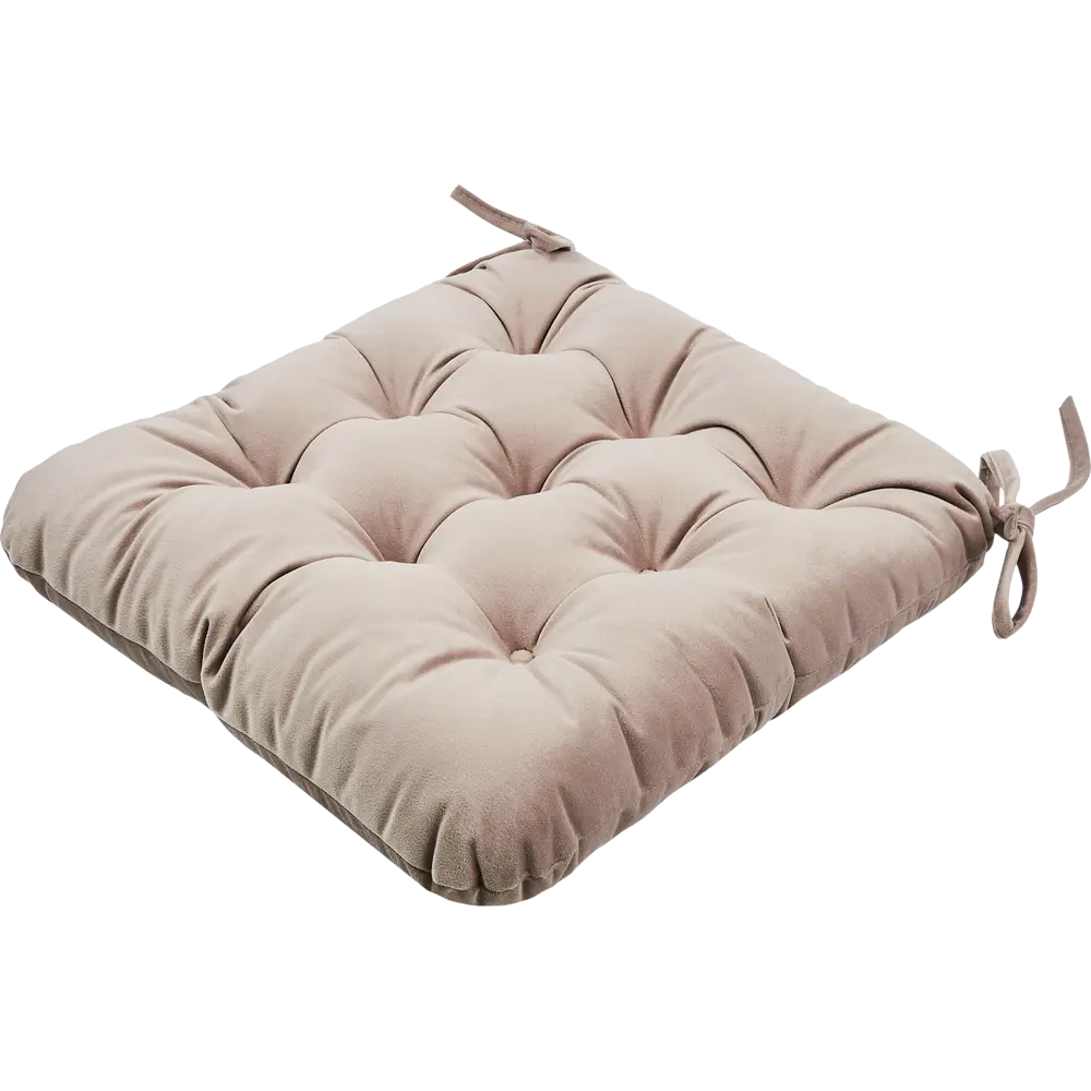 Linen Way Подушка для стула Fossil 4 серо-розовая 40х36 см 89337716 STLM-1564218 - Вид №1