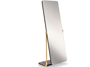 Деревянное зеркало с рамкой