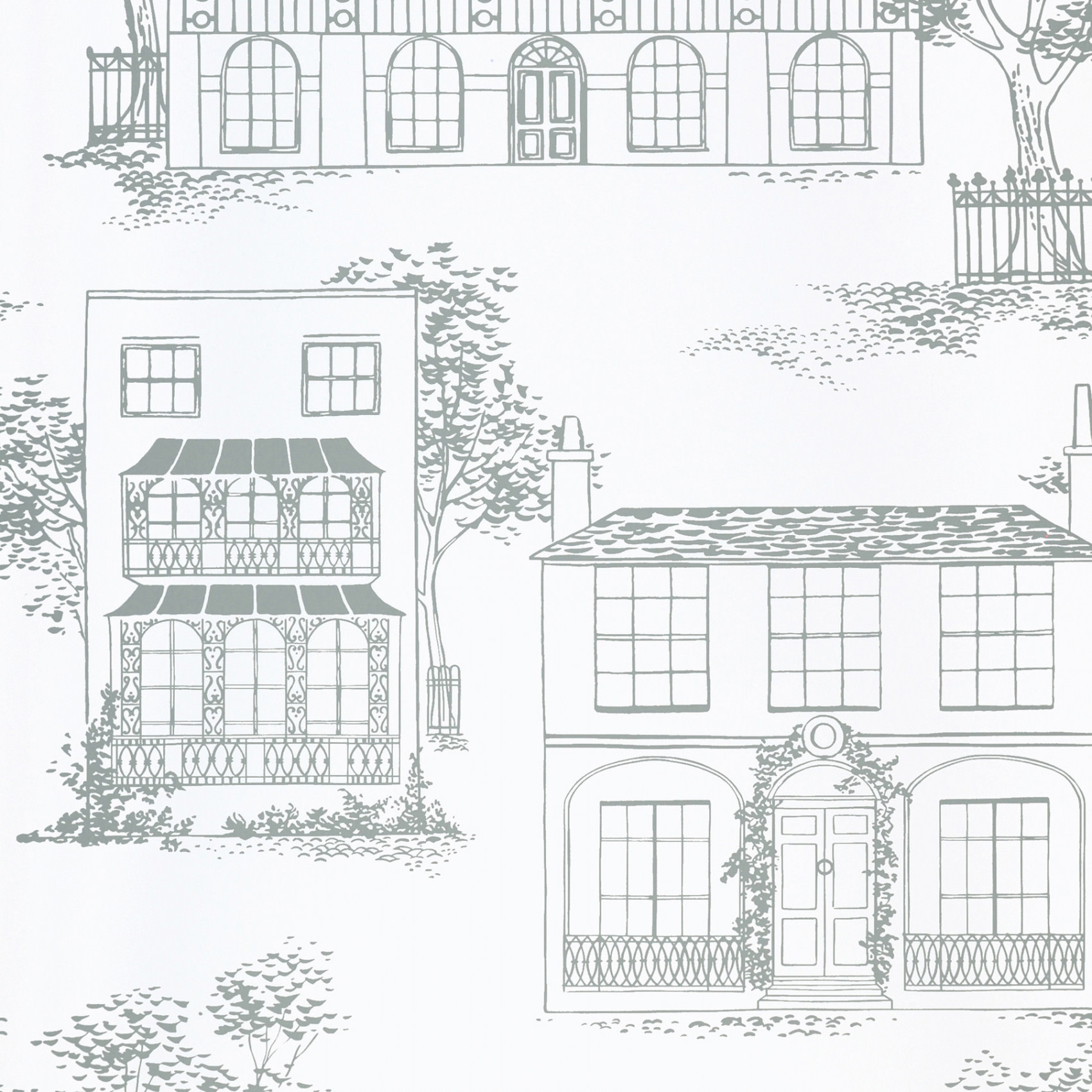 Traditional bathrooms Motivtapete Hampstead Hampstead - Little Greene  - Вид №4