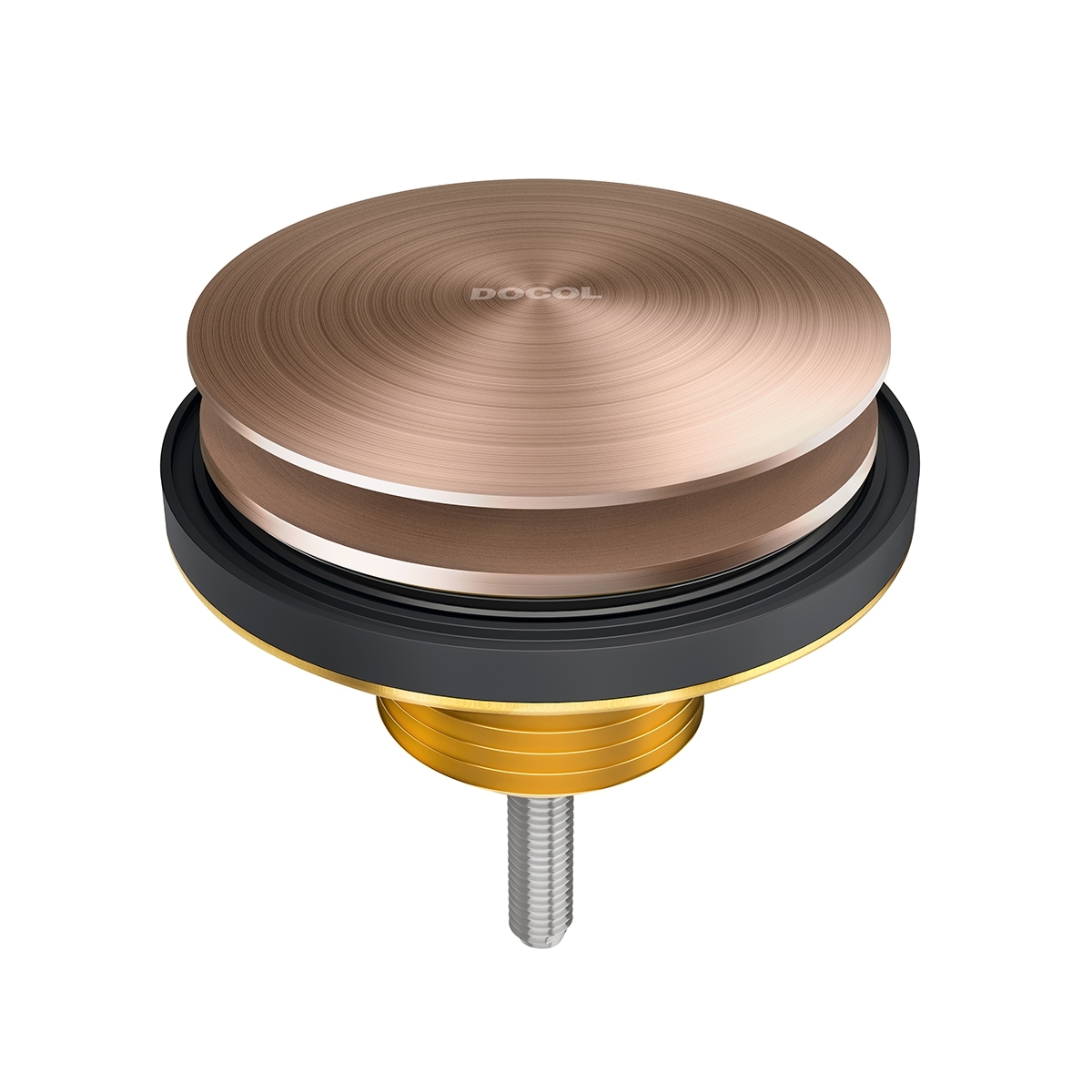 00922669 скрывает полированный графит 7/8 Docol VÁLVULA DE SAÍDA D'ÁGUA 