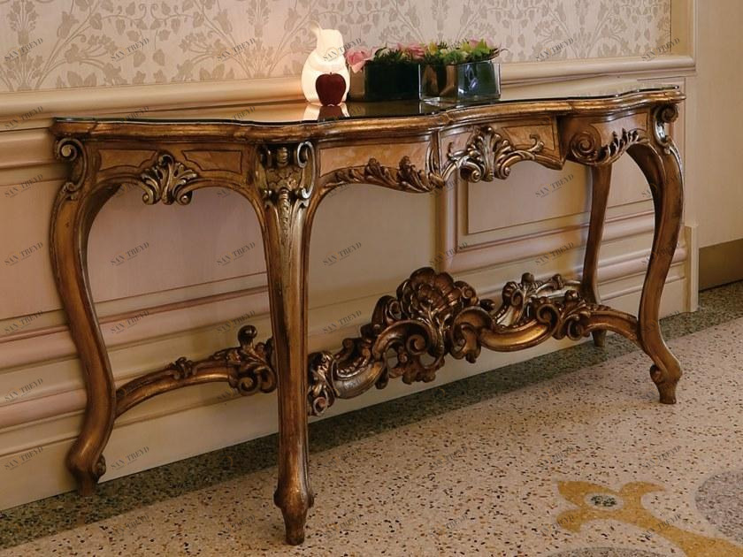 Arnaboldi Interiors Прямоугольная деревянная консоль Wood sun-id-1347719