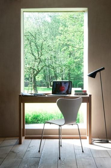 Ethnicraft Прямоугольный стол из дуба с ящиками Oak frame 50516 - Вид №3